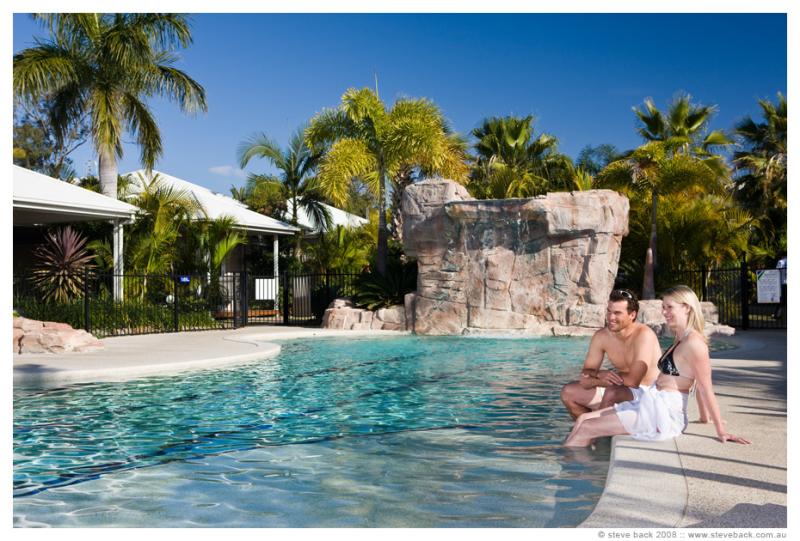lagoon Resort Pool - Treasure Island Resort and Holiday Park