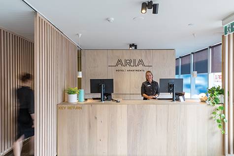 Lobby
 - Aria Hotel Apartments
