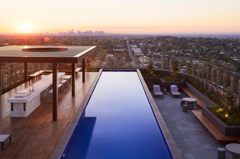 Rooftop Pool
 - The Chen Melbourne - Art Series