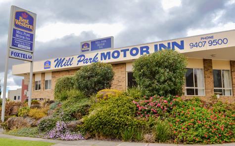Exterior of property
 - Best Western Mill Park Motel
