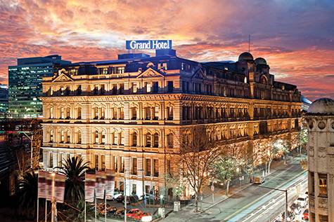 Exterior
- Grand Hotel Melbourne