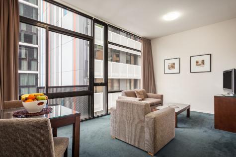 Example of 1 bed standard
 - Melbourne CBD Central Apartment Hotel