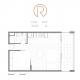 One Bedroom Apartment Floor Plan
 - R Hotel Geelong