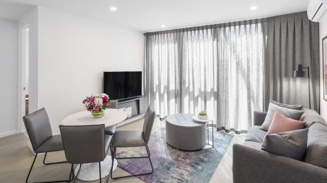 AVANI Central Melbourne 1 Bedroom Suite Lounge  - Avani Melbourne Central Residences