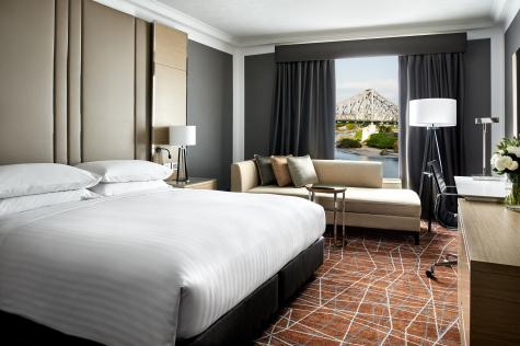 Newly Renovated Guest Room - River View - Brisbane Marriott Hotel