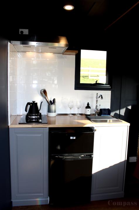 Barnhaus kitchen
 - Compass Hut