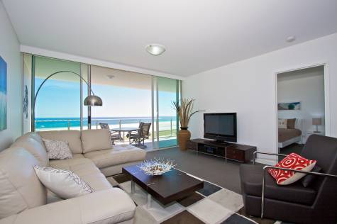 Apartment Lounge  - Kirra Surf Apartments