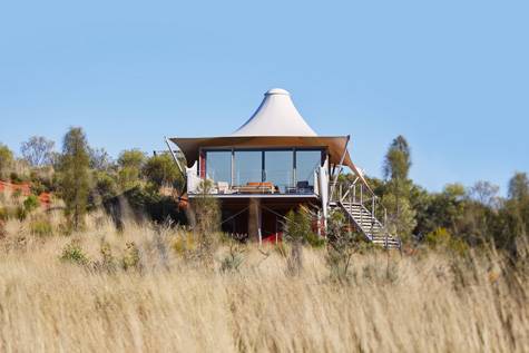 Luxury Tent Exterior - Longitude 131