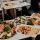 Array of seafood lunch options - Sunset Cruise Coastal Cruises Mooloolaba