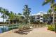 Lounge by the pool
 - Coral Sands Resort on Trinity Beach