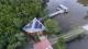 Aerial of Stingray Shelter - Deadly After Dark Sunset Cruise Mandingalbay Authentic Indigenous Tours