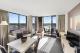2 Bedroom Living - Oaks Adelaide Horizons Suites