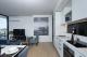 Kitchen and living in all apartments - Oaks R Suites Geelong