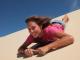 Sand Tobogganing - Tangalooma Island Resort